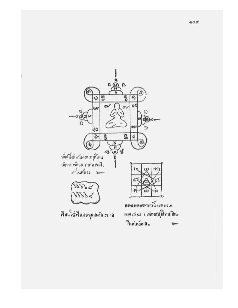 Tamra Phetcharat Maha-yant (yantra manual), PDF page 102 — original scan