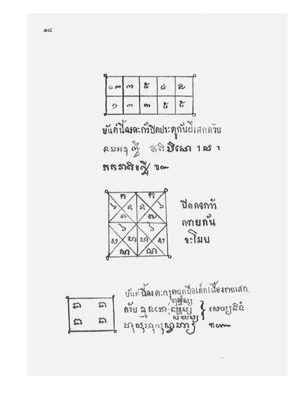 Tamra Phetcharat Maha-yant (yantra manual), PDF page 11 — original scan