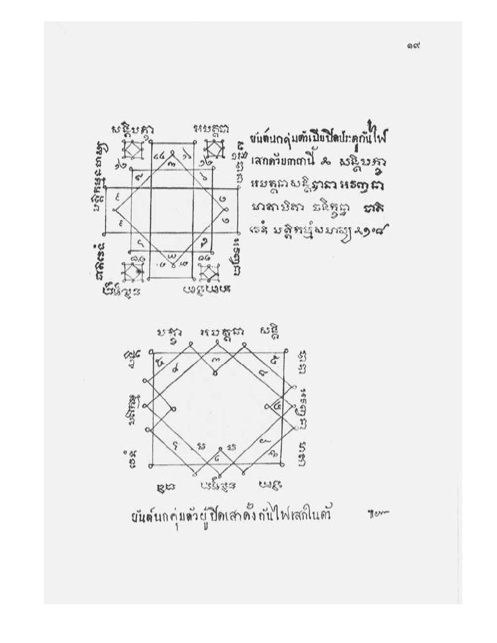 Tamra Phetcharat Maha-yant (yantra manual), PDF page 12 — original scan
