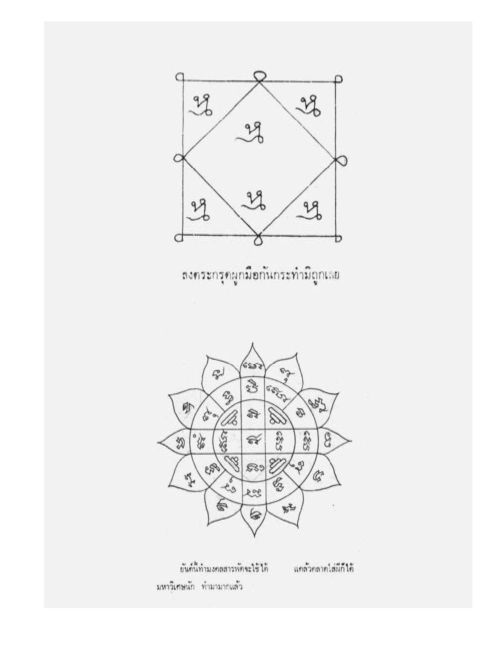 Tamra Phetcharat Maha-yant (yantra manual), PDF page 143 — original scan