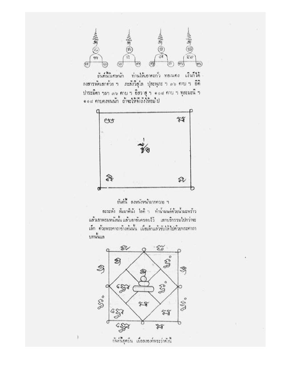 Tamra Phetcharat Maha-yant (yantra manual), PDF page 147 — original scan
