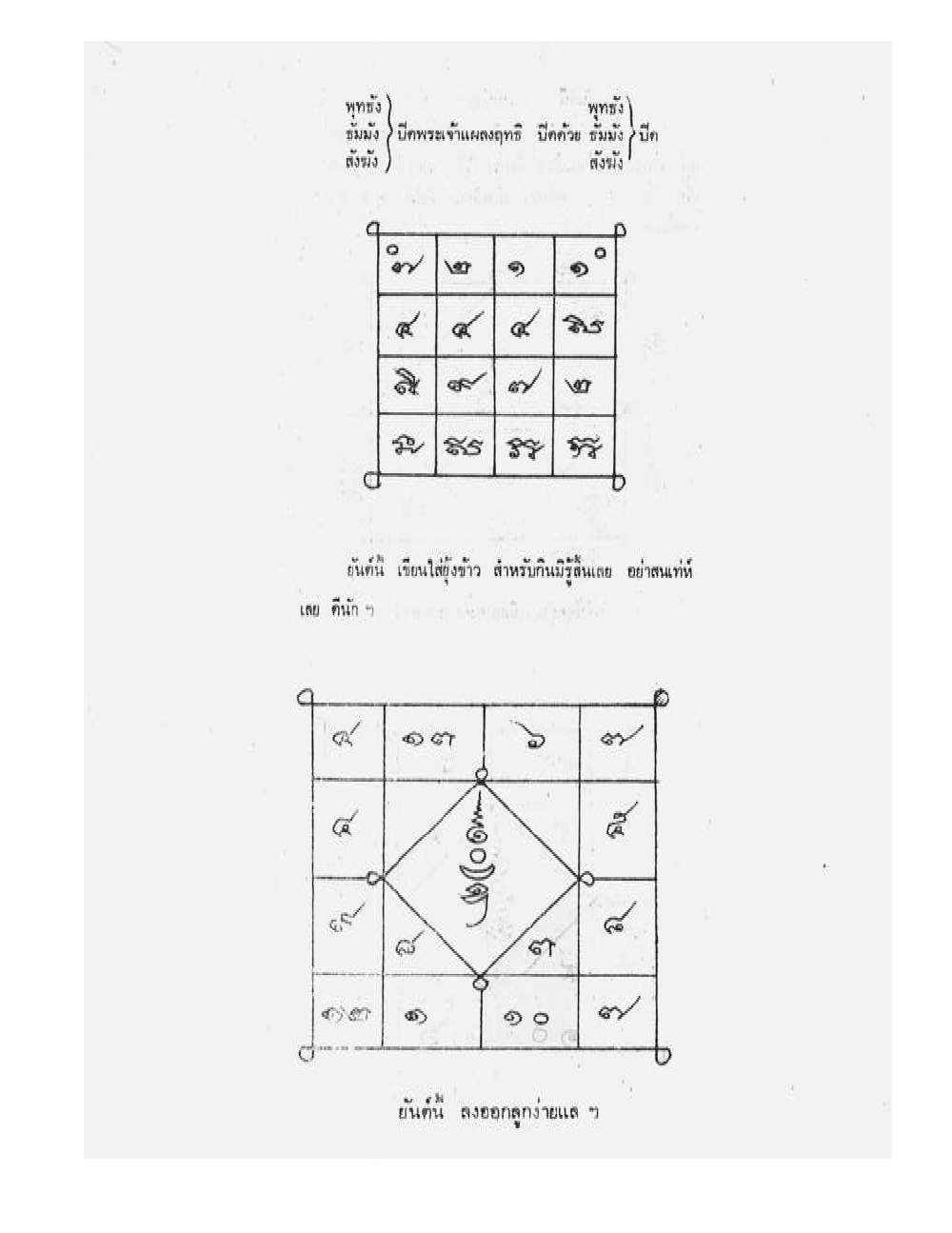 Tamra Phetcharat Maha-yant (yantra manual), PDF page 148 — original scan