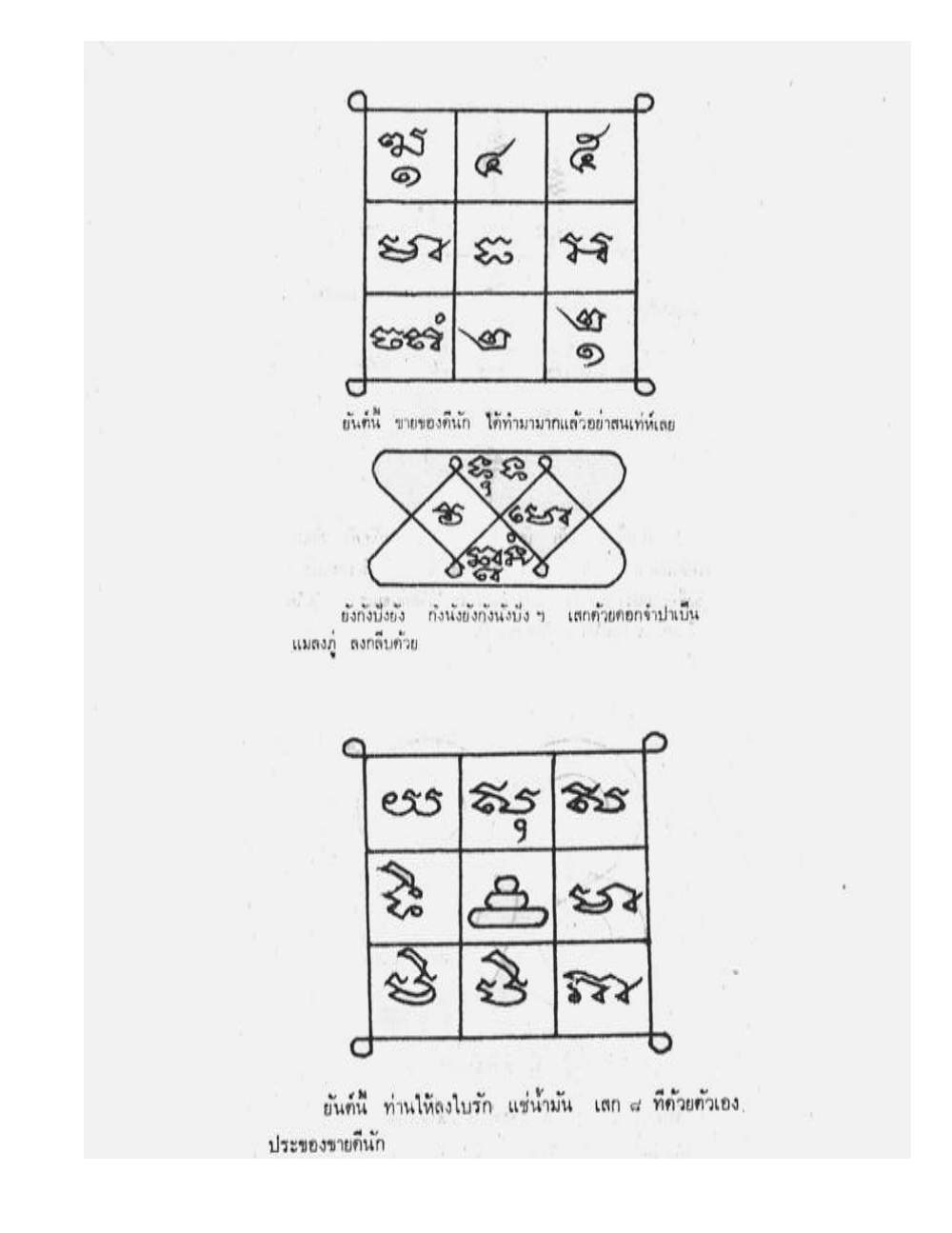 Tamra Phetcharat Maha-yant (yantra manual), PDF page 166 — original scan