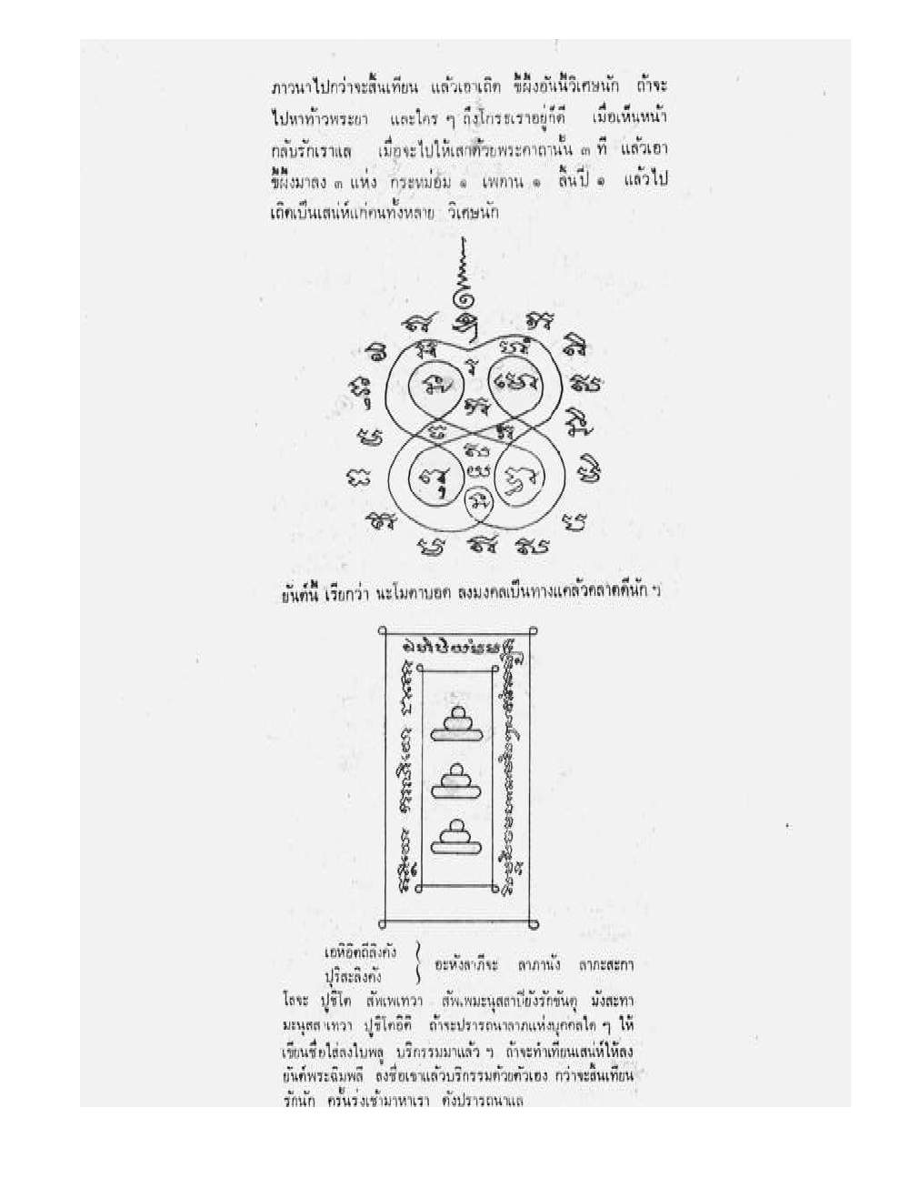 Tamra Phetcharat Maha-yant (yantra manual), PDF page 168 — original scan