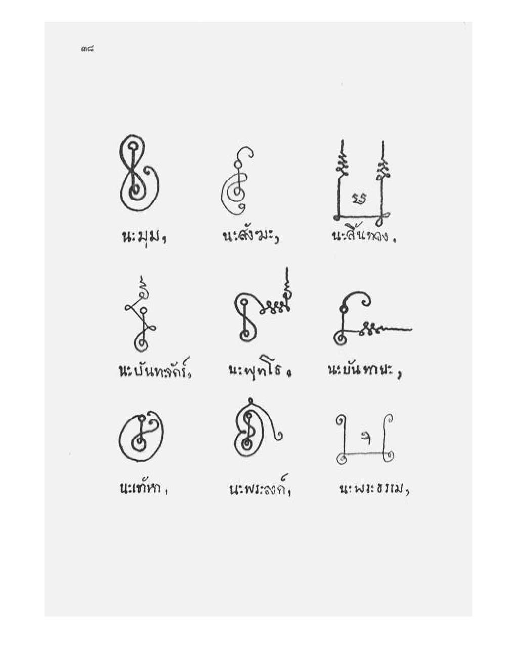 Tamra Phetcharat Maha-yant (yantra manual), PDF page 31 — original scan