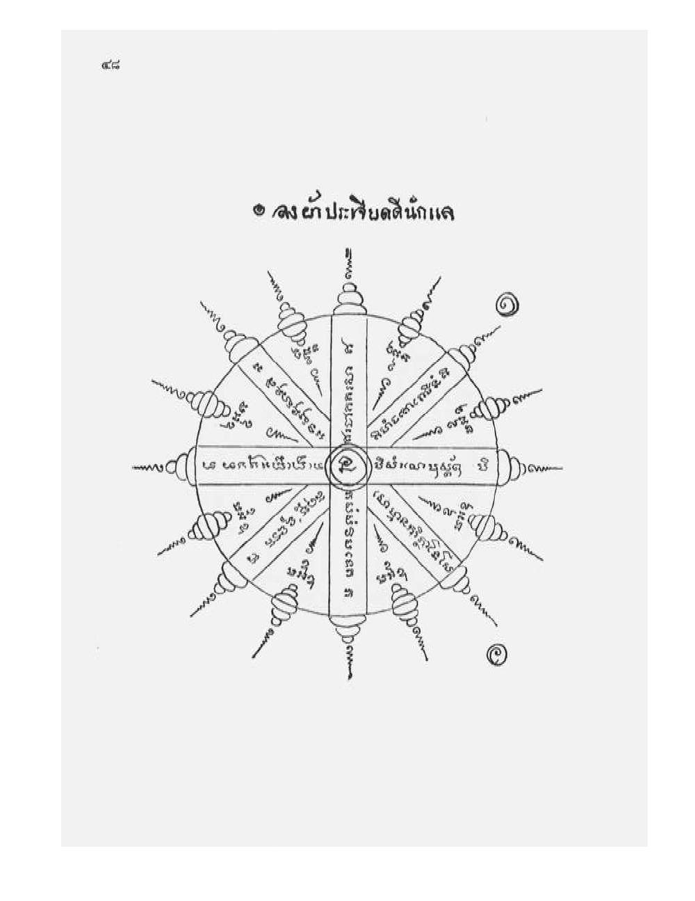 Tamra Phetcharat Maha-yant (yantra manual), PDF page 41 — original scan