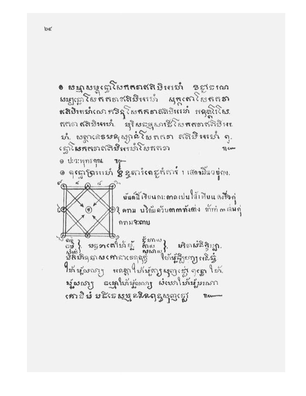 Tamra Phetcharat Maha-yant (yantra manual), PDF page 57 — original scan