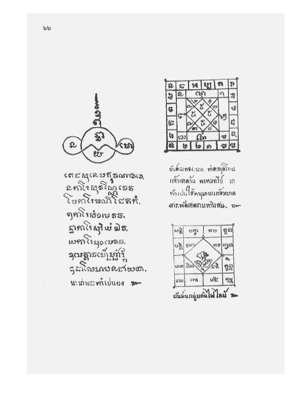 Tamra Phetcharat Maha-yant (yantra manual), PDF page 59 — original scan