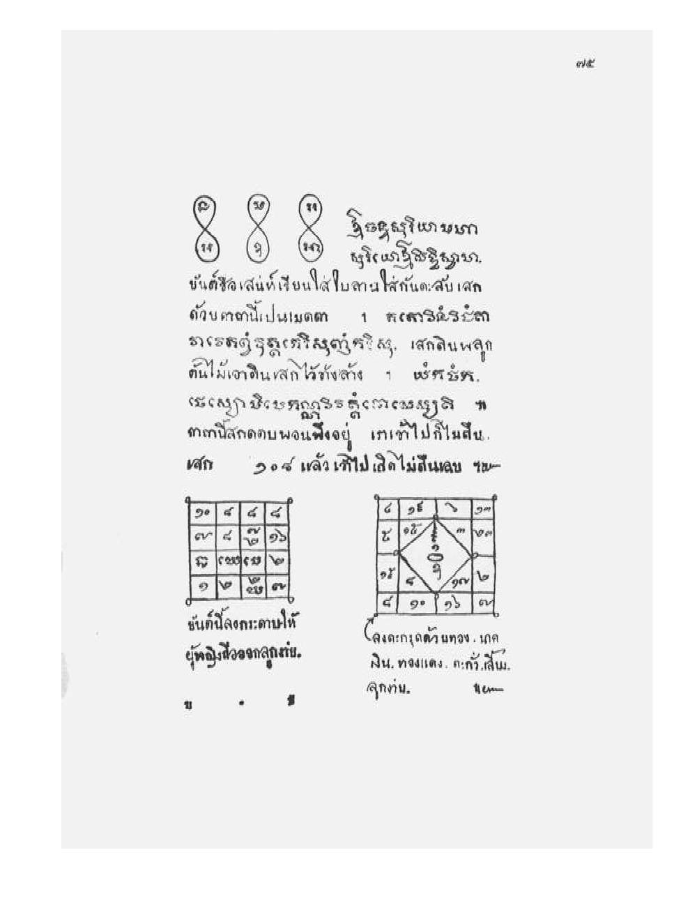 Tamra Phetcharat Maha-yant (yantra manual), PDF page 68 — original scan