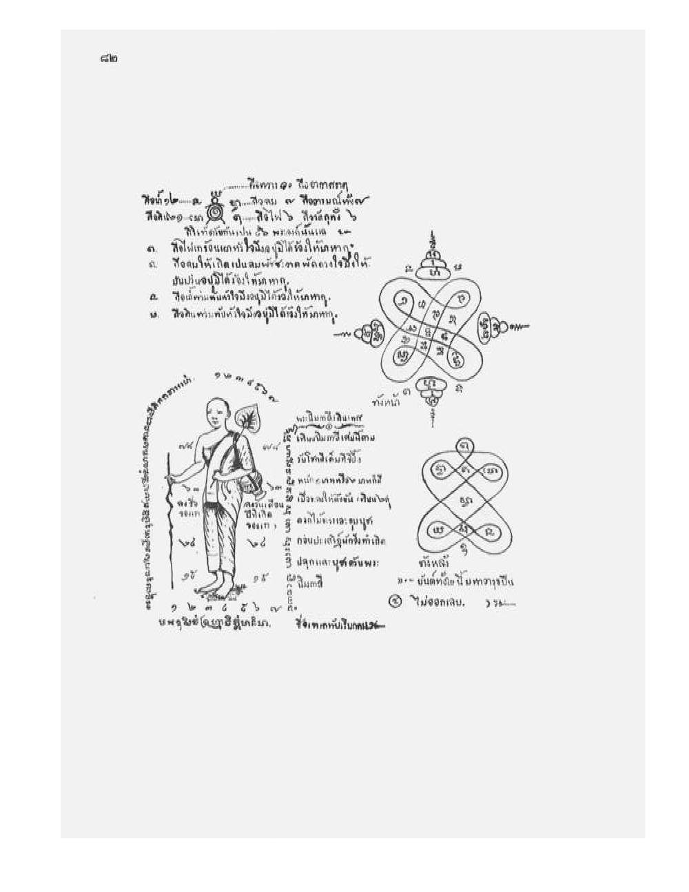 Tamra Phetcharat Maha-yant (yantra manual), PDF page 75 — original scan