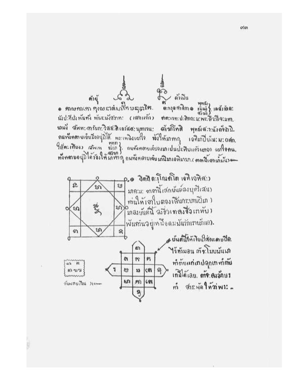 Tamra Phetcharat Maha-yant (yantra manual), PDF page 86 — original scan