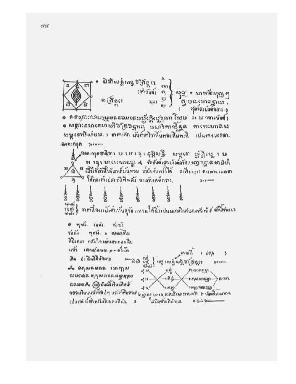 Tamra Phetcharat Maha-yant (yantra manual), PDF page 91 — original scan