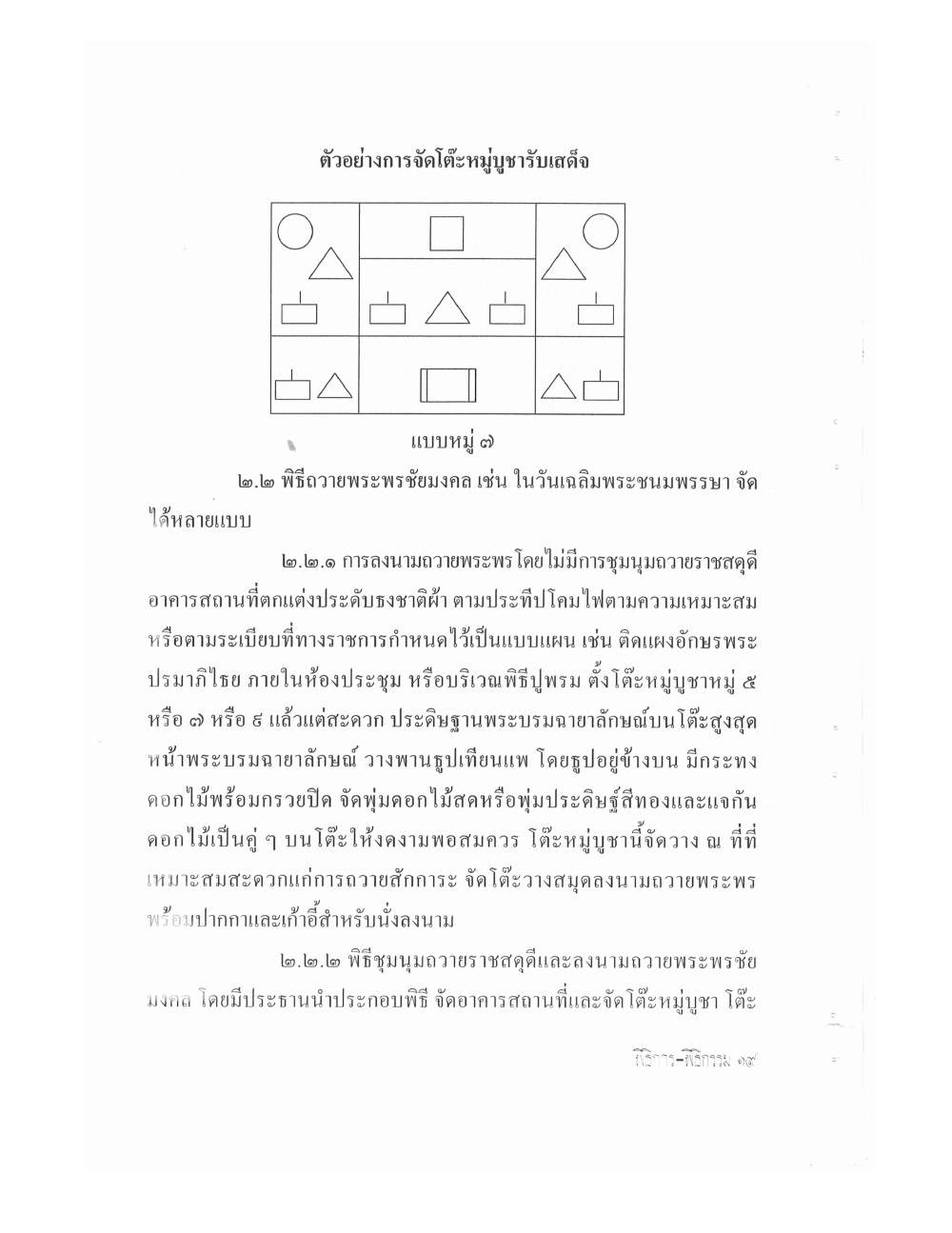 Setting Up Ceremonies Ancient Edition, PDF page 21 — original scan