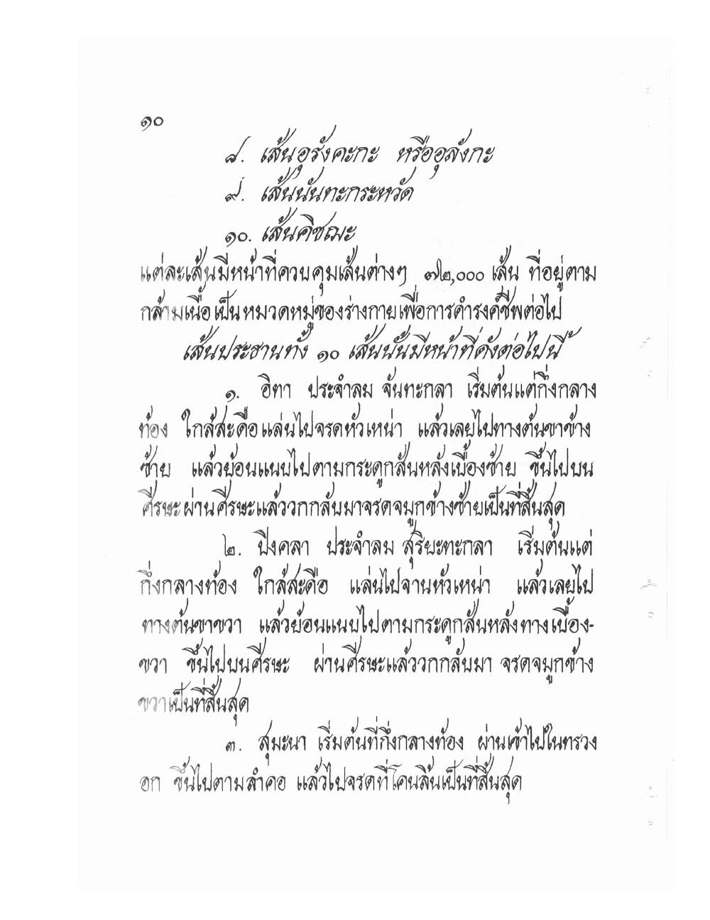 Ancient Thai Massage Manual, PDF page 13 — original scan