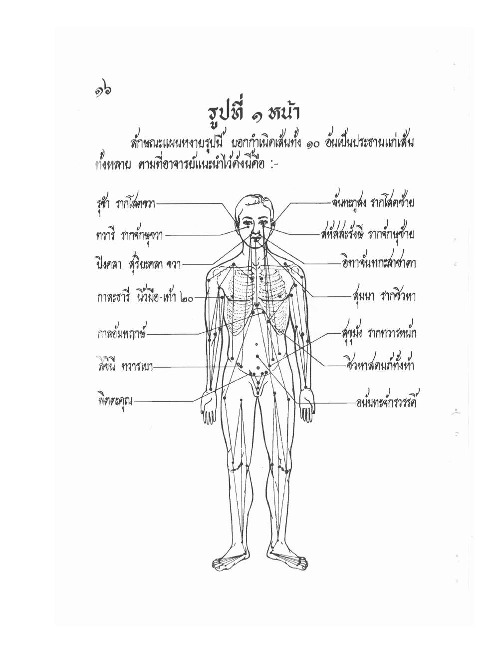 Ancient Thai Massage Manual, PDF page 19 — original scan