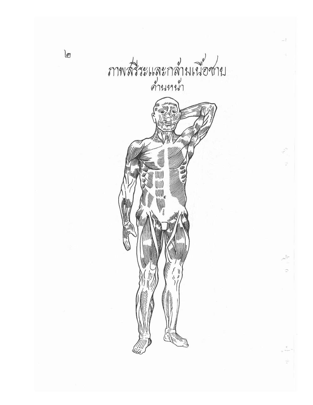Ancient Thai Massage Manual, PDF page 5 — original scan
